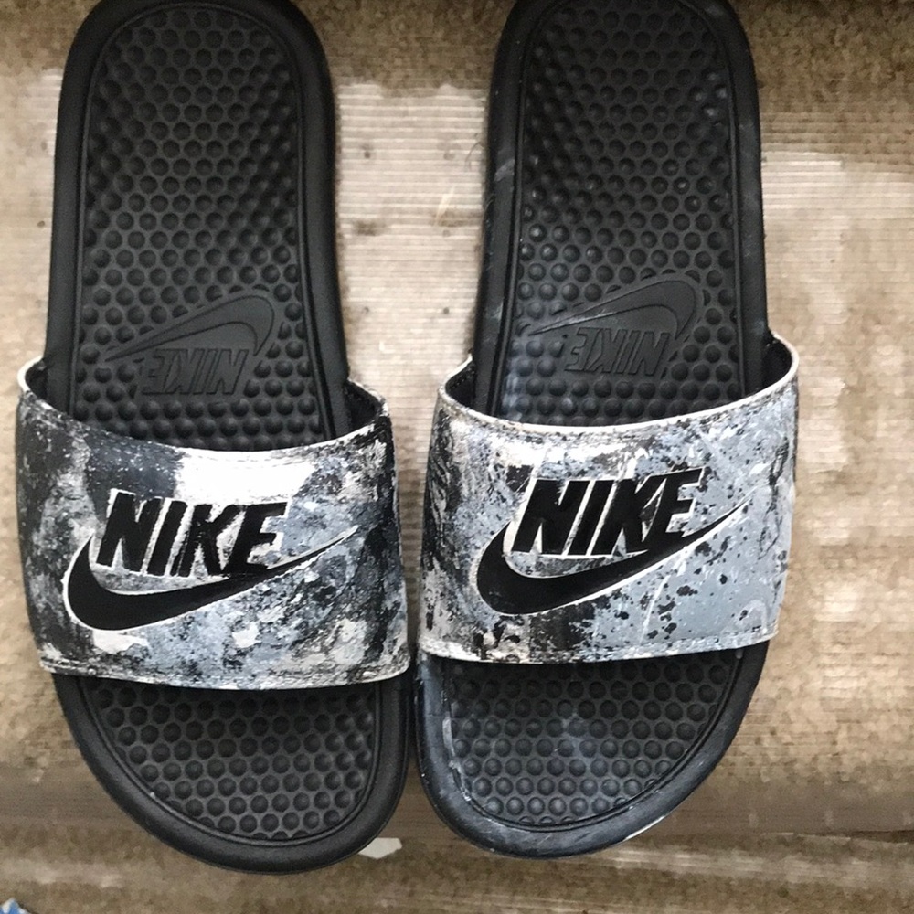 Custom Nike slides